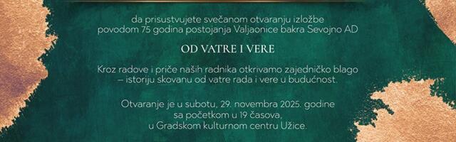 Izložba povodom 75 godina postojanja „Valjaonice bakra“