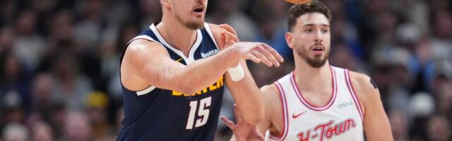 „Vrteška“ Nikole Jokića: Srbin pokazao dominaciju uz neverovatnu asistenciju samom sebi od tablu (VIDEO)