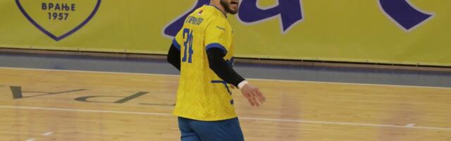 Rukometaš Vranja Njegoš Đukić prvi strelac Arkus super lige