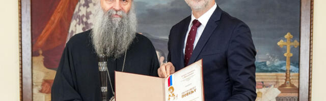 Светосавска повеља патријарху Порфирију у име српске заједнице у Северној Македонији