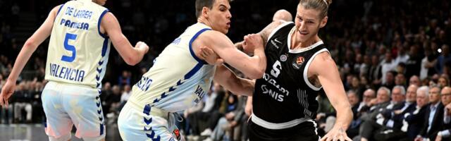 PARTIZAN – VALENSIJA Pljušte trojke na startu drugog poluvremena /VIDEO/