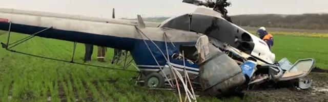 Privatni putnički helikopter se prevrnuo tokom poletanja: Snimak s mesta nesreće je jeziv, povređeno 10 osoba