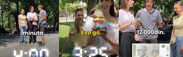 Ako pronađete ovakvog patuljka u Srbiji možda i vama sledi 12 hiljada dinara! Luka oduševio devojke nagradom