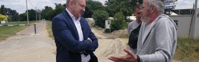Dragan Đilas na Savskom nasipu (VIDEO)