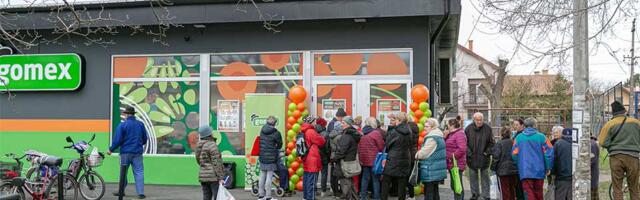 FOTO: Otvoren renovirani Gomex market na Duvanici