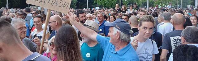 FOTO: I Zrenjaninci na protestu protiv kompanije Rio Tinto i iskopavanja litijuma u Srbiji