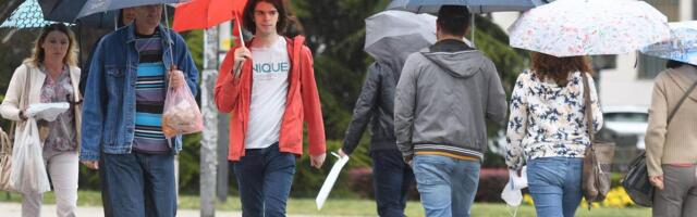 Danas u Srbiji oblačno i sa kišom: Na planinama moguć sneg, temperatura i do 10 stepeni