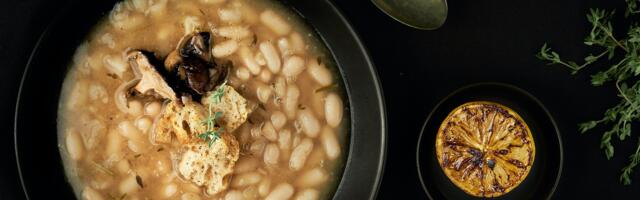 Recept za posni kremasti beli pasulj iz jednog tiganja