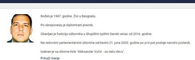 SNS pravosuđe: Sin vređa tata oslobađa!