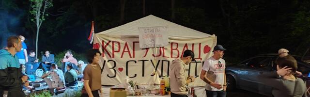 Kragujevčani zainteresovani za podršku studentima ispred RTS-a mogu da se jave Zboru građana