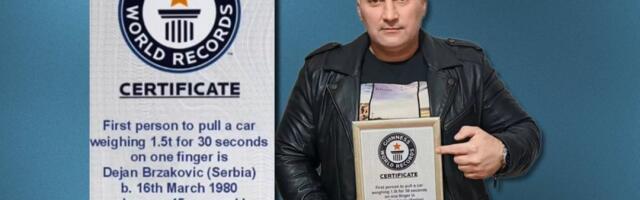 Srbija ima novog Ginisovog rekordera: Dejan je zvanično dobio sertifikat, a evo i zbog čega (VIDEO)