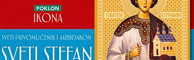 DANAS SE OBELEŽAVA SVETI STEFAN I TREĆI DAN BOŽIĆA: KURIR VAM POKLANJA IKONU SA ZLATOTISKOM I MOLITVOM