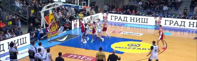 Partizan na plus pet u Nišu: Sjajan prodor Pokuševskog, pa zakucavanje Fernanda!