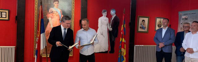 Selaković potpisao ugovore vredne 12.578.000 dinara za podršku Narodnom muzeju Aranđelovac