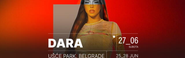 BEOGRAD JE SPREMAN DA BANGARANGA! Dara prvi put nastupa u Srbiji 27. juna na festivalu Belgrade Music Week