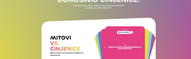 EXPO 2027 pokrenuo novi portal za proveru činjenica i “mitova” o izložbi