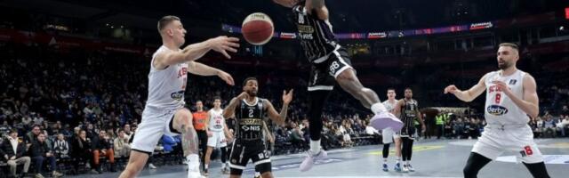 RUTINIRANJE: Partizan preboleo poraz u večitom derbiju - Podgoričani su bili nedorastao protivnik!