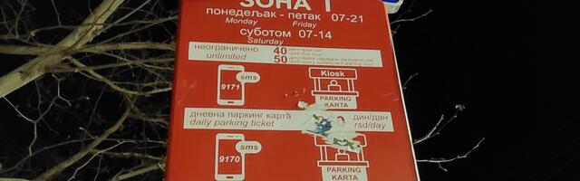 Bez naplate parkiranja u petak i ponedeljak zbog Uskrsa