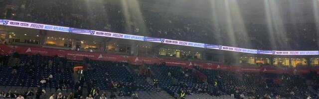 Pogledajte kakva atmosfera vlada pola sata pred meč Partizan - Makabi