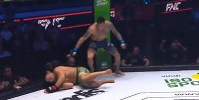 BRUTALNA OSVETA SRBINA ZA ŠOK U ZAGREBU! Srpski Džoker patosirao Fabjana za 24 sekunde! Pogledajte nokaut o kom bruji ceo region! (VIDEO)