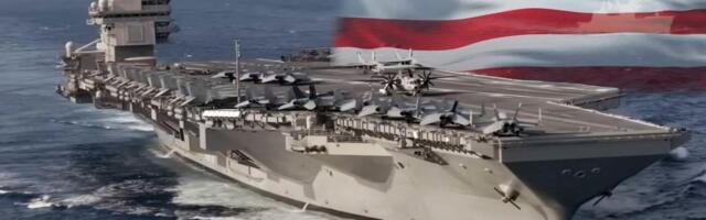 NAJVEĆI RATNI BROD NA SVETU STIGAO U HRVATSKU! Ponos američke mornarice uplovio u Split, "USS Džerald R. Ford" nosi smrtonosne eskadrile najsavremenijih aviona