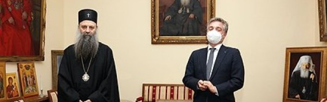 Patrijarh srpski Porfirije primio Šefa Misije Saveta Evrope, razgovarali o međuverskoj saradnji i ekološkim problemima!