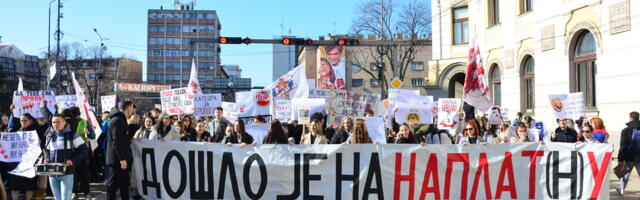 Crta: Ubedljiva podrška građana Srbije studentskim zahtevima i protestima