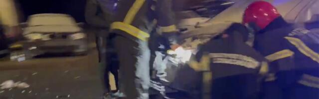 Saobraćajna nesreća kod motela "1.000 ruža“: Na teren izašli i vatrogasci