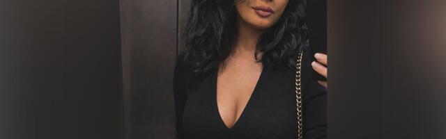 Uska bluza i kožne pantalone, a dekolte puca! Vreli selfi Milene Popović iz lifta, komentari pljušte