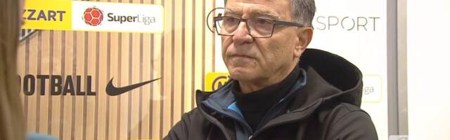 Grk na klupi Radničkog žali posle meča sa Zvezdom: "Pogodili smo stativu u 44. minutu utakmice"