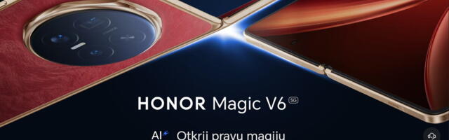 Novi Honor Magic V6 je stigao: Ultra tanak, moćan i pun AI inovacija