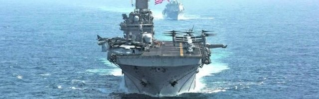 IRANSKA FLOTA USPEŠNO PRESRELA AMERIČKI RATNI BROD! Raketni sistemi sa obale sve vreme bili spremni da dejstvuju (VIDEO)