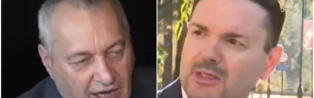 "VUČIĆ MORA DA BUDE UKLONJEN POSLE PROTESTA!" Milivojević sa blokaderima koji bi Srbima da napakuju i genocid iz Drugog svetskog rata!
