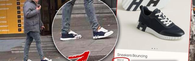 "SIROTI" BLOKADER PETAR ĐURIĆ U PATIKAMA OD 860 EVRA: Posle bahaćenja u luksuznom hotelu u Dubaiju i "porše kajenu", šeta se u obući luksuznog brenda!