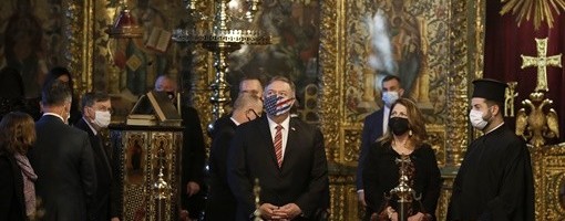 Pompeo sa vaseljenskim patrijarhom Vartolomejem razgovarao u Istanbulu
