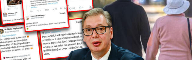 BLOKADERI GNUSNO IZVREĐALI PENZIONERE U SRBIJI! Nazvali ih "stokom, primitivcima i izlapelim drtinama": I to sve zbog predsednika Vučića i jedne brojke