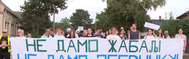 Protest u Žablju zbog najavljene fabrike guma na 800 metara od prvih kuća