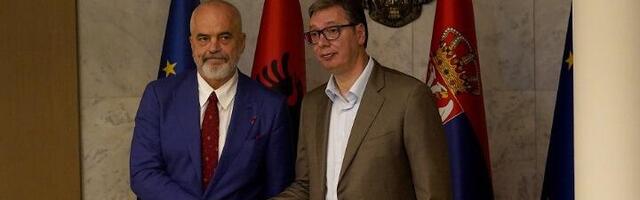 Vučić se sastao sa Ramom: Menjamo loše nasleđe