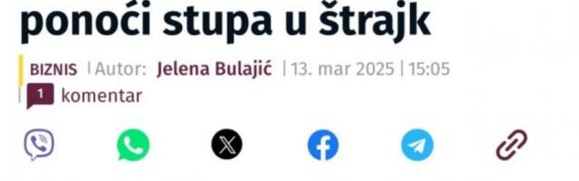 DžABA ŠOLAKOVA KAMPANjA RUŠENjA DRŽAVE:Aerodrom Nikola Tesla radi kao sat!