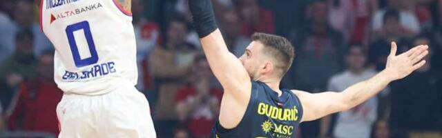 CRVENA ZVEZDA - FENERBAHČE: Karter u sastavu, Miljenović precrtan