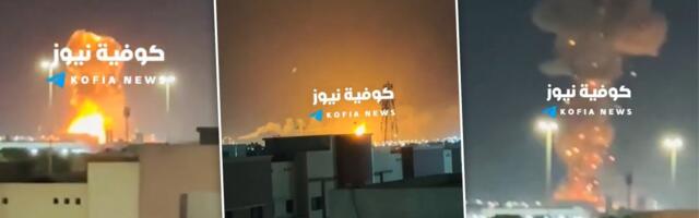 (VIDEO) Totalna eskalacija! Iran napao najjačeg igrača na Bliskom istoku: Žestoko su raspalili, prestonicu tresu razorne eksplozije