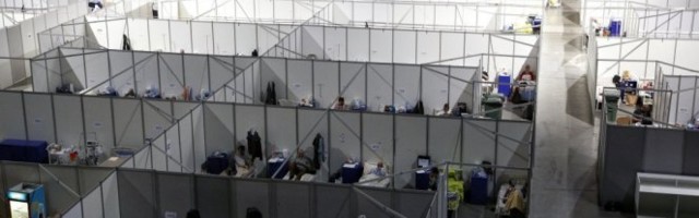 SVI OBOLELI IMAJU OBOSTRANU UPALU PLUĆA U Areni, od 311 pacijenata, bez kiseonika mogu samo 23