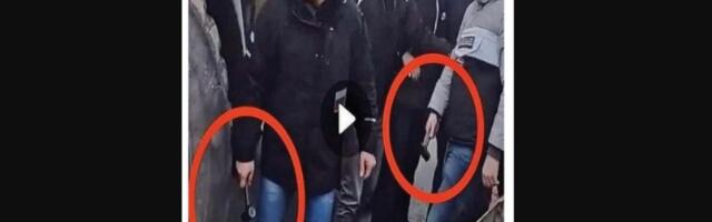 SNS batinaš koji je u Šapcu tukao ljude čekićem ima novo zaduženje: Glumi revoltiranog navijača Partizana (FOTO)