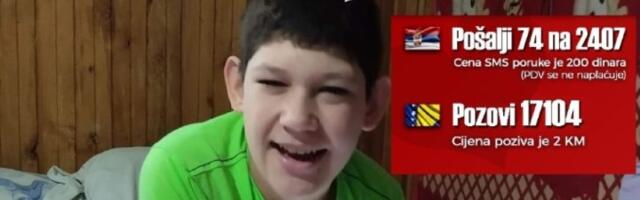 Pomozimo Stevanu slanjem 74 na 2407