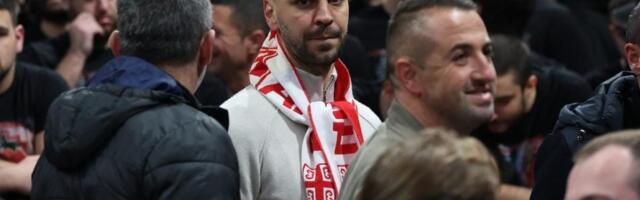 Dragović došao da podrži Zvezdu (FOTO)