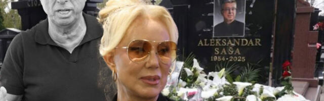 A GDE JE BRENA?! Otkriveno zbog čega se pevačica NIJE pojavila na POMENU Saši Popoviću! (FOTO)