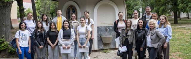 Mladi iz Kikinde i volonteri Grundfosa mapirali javne česme radi jačanja otpornosti na klimatske promene