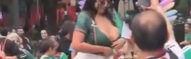 Najvrelija scena Mundijala: Navijačica pokazala gole grudi pred meč svoje reprezentacije
