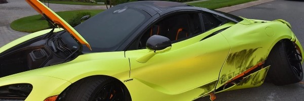 Lopovi bivšem NFL igraču ukrali i slupali McLaren 720S