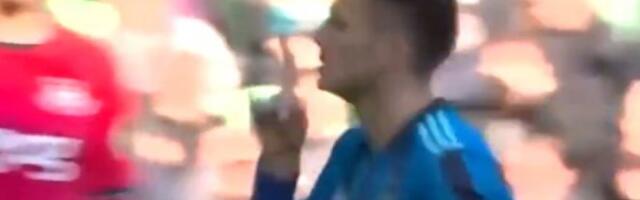 ŠMEKERSKI POTEZ TADIĆA! Pogođen čašom piva u glavu, a onda je ovako UĆUTKAO navijače! (VIDEO)